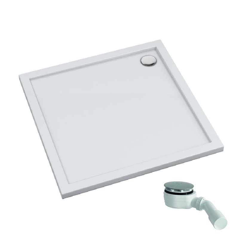 CURVA Duschwanne — abgerundete Form