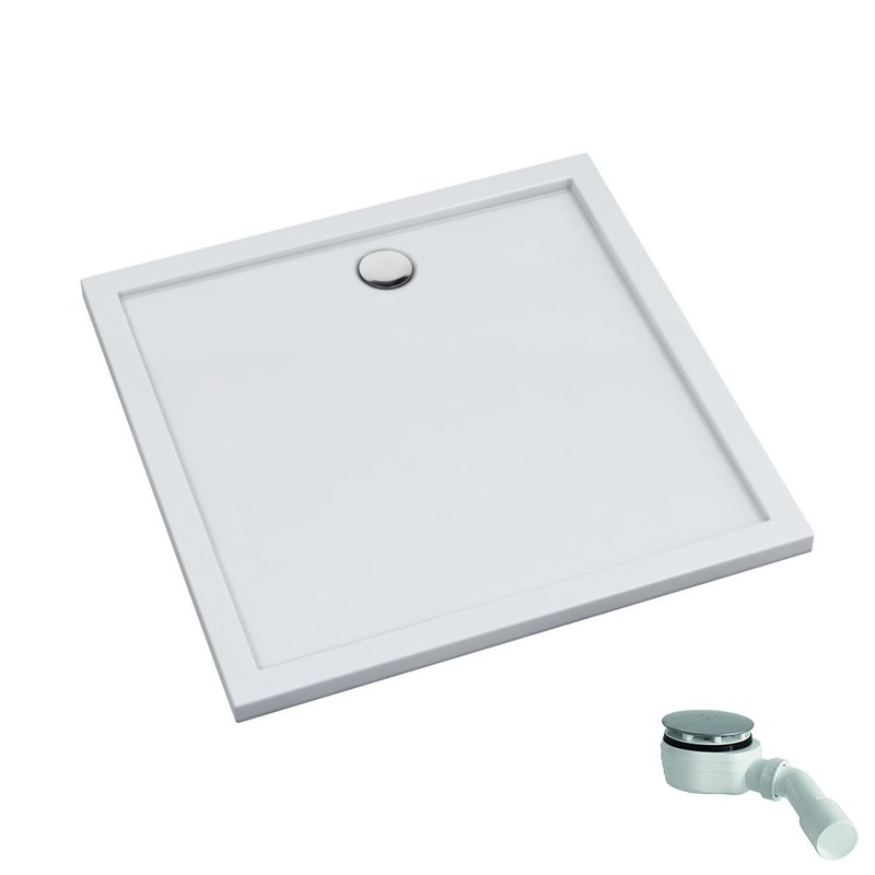 Innbee Duschwannen — flache Duschwanne mit Antibac Oberfläche