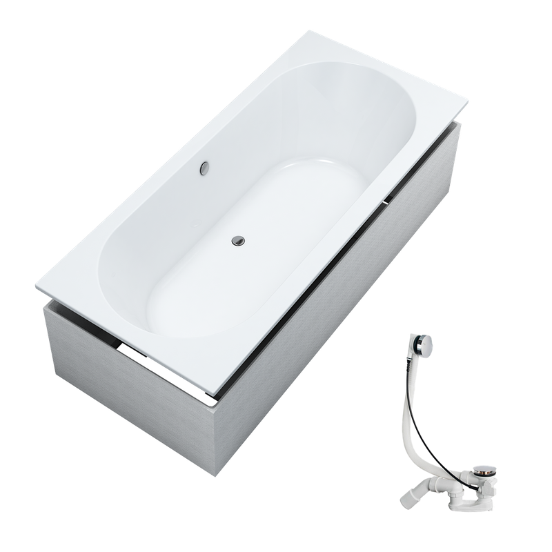 Innbee Badewannen — Komfort Badewanne mit Schalldämmung