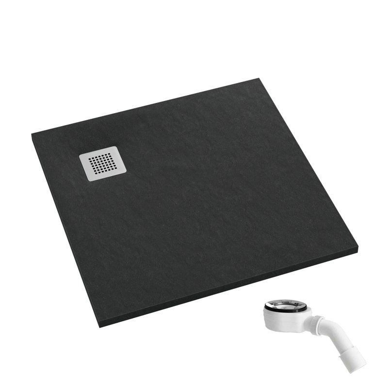 PIETRA Duschwanne — Premium Steinoptik Oberfläche